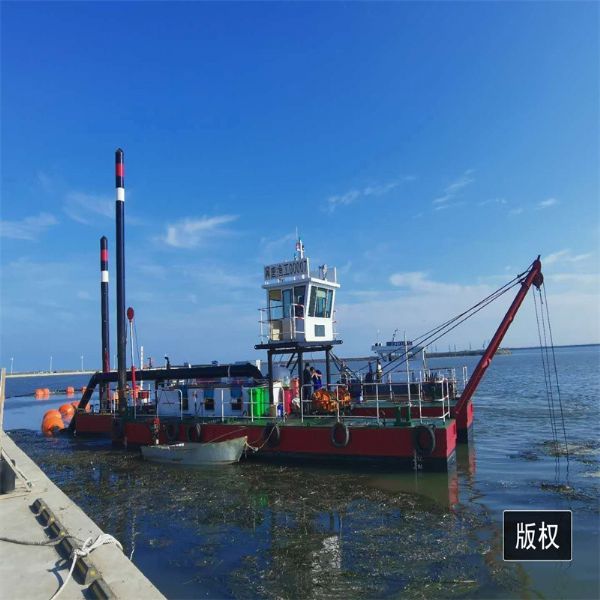 12寸液壓絞吸式挖泥船