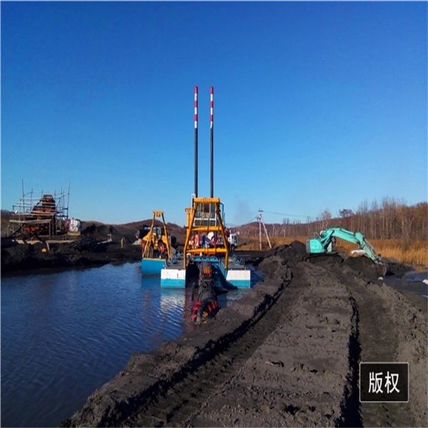 8寸液壓絞吸式挖泥船